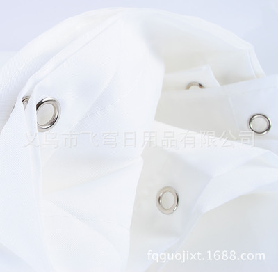 小额批发新选择 高等涤纶印花防水浴帘，简约窗帘的多功能魅力